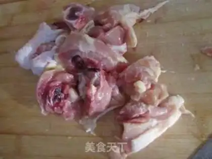 Make Chicken stew mushrooms step 1