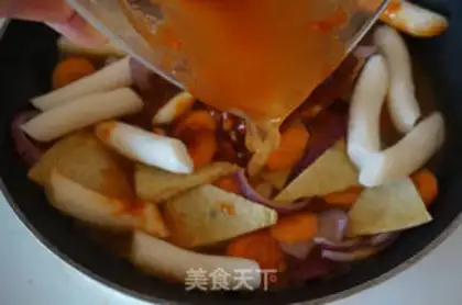 Make Korean cheese fried cake step 5