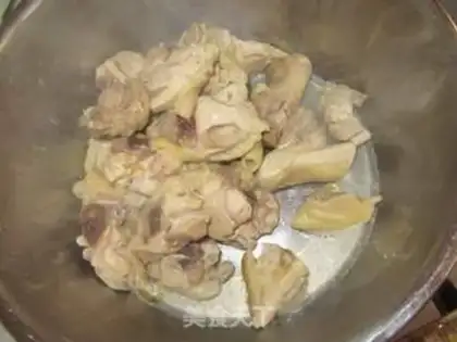 Make Chicken stew mushrooms step 3