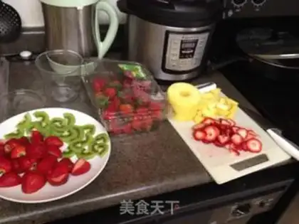 Make Rainbow birthday cake step 12