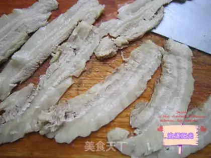 Make Garlic white meat step 5