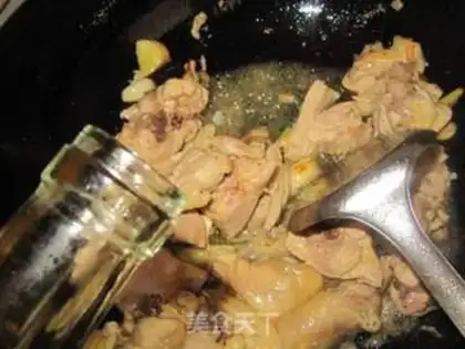 Make Chicken stew mushrooms step 12