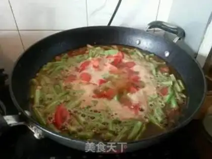 Make Bone bean noodle step 1