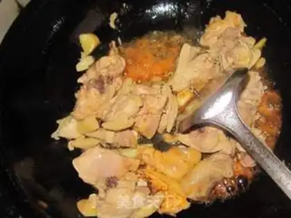 Make Chicken stew mushrooms step 13