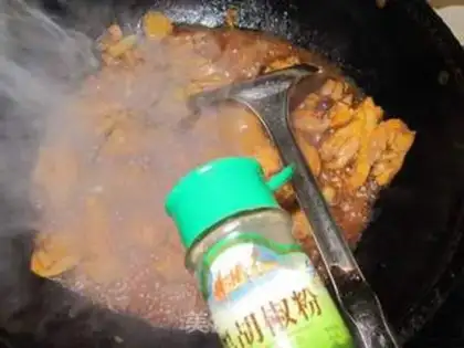 Make Chicken stew mushrooms step 18