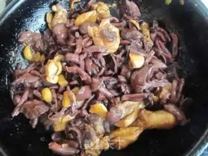 Make Chicken stew mushrooms step 19