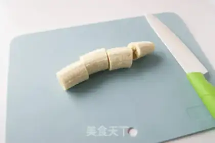 Make Banana milk candy step 1