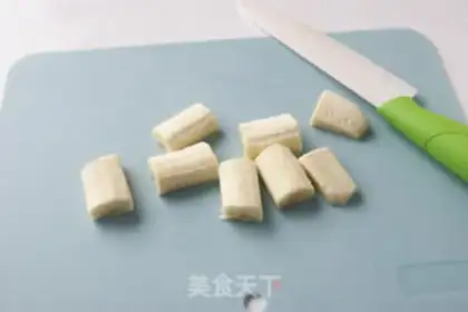 Make Banana milk candy step 2