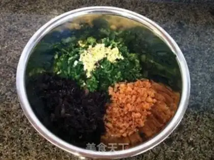 Make Black Bean paste dumplings step 4
