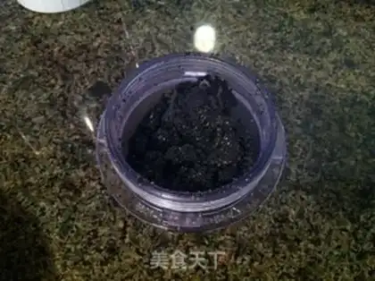 Make Black and sesame step 2