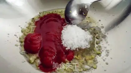 Make Chestnuts in eggplant juice step 7