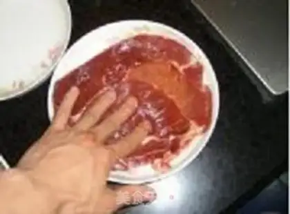 Make West cold steak step 1