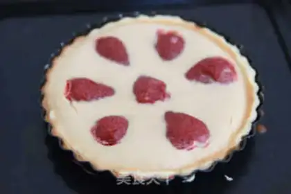 Make Strawberry cheese pie step 14