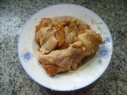 Make Aluminum paper chicken wings step 7