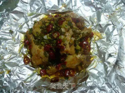 Make Aluminum paper chicken wings step 13