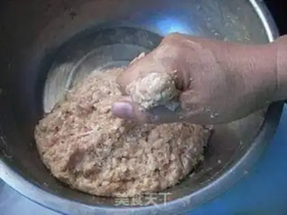 Make Cheese juice, seafoodballs step 4