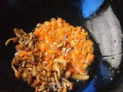 Make Cheese sauce and rice step 3