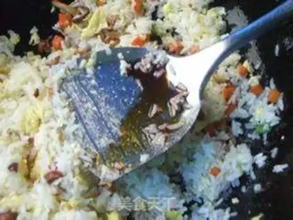 Make Cheese sauce and rice step 7