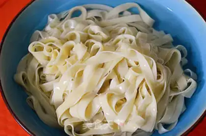 Make Ham tastes cold noodles step 4