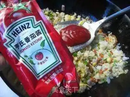 Make Cheese sauce and rice step 9