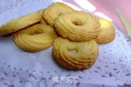 Make Vanilla cookies step 7