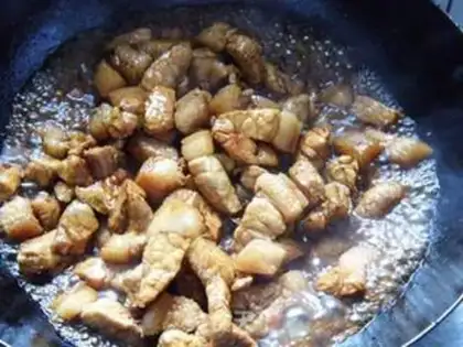 Make Potato red meat step 3