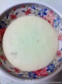 Make Milk and rice cake step 2