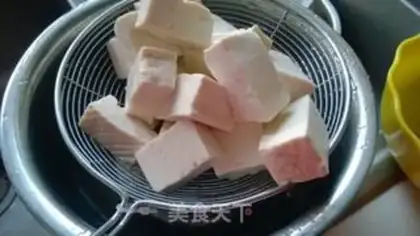 Make Tofu with mushroom sauce step 3