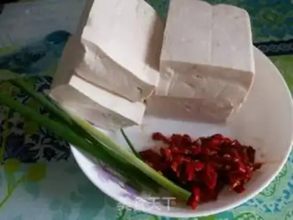 Make Porridge tofu step 0