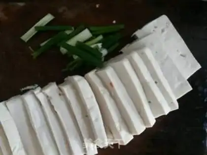 Make Porridge tofu step 1