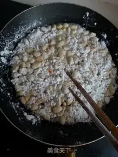 Make Peanut sticky step 4