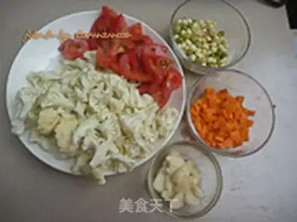 Make Red cuisine step 1