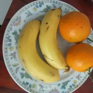 Make Orange banana juice step 0