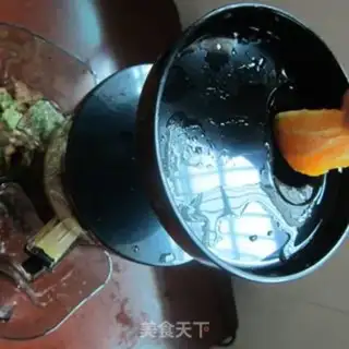 Make Orange banana juice step 2