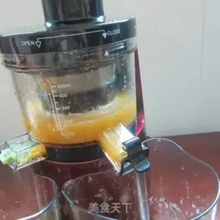 Make Orange banana juice step 5
