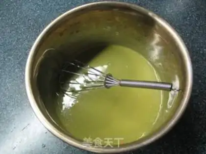 Make A tea and bean roll step 2