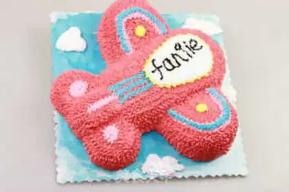 Make A plane cake step 7