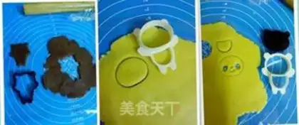 Make Stereo panda cookies step 10