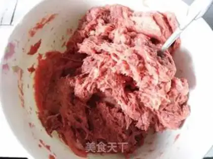 Make Cream beef balls step 3