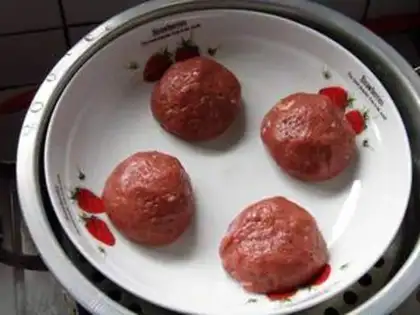 Make Cream beef balls step 7