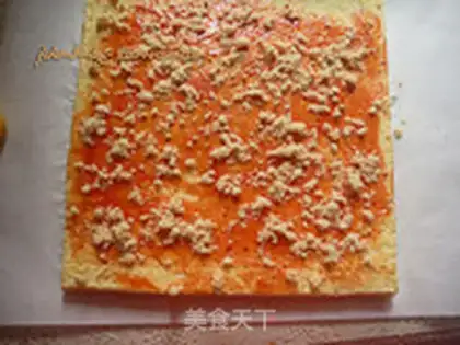 Make Tomato sauce pine rolls step 17