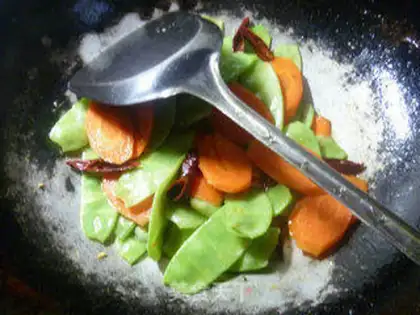 Make Fry lentils step 11