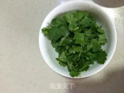 Make Shrimp abalone congee step 7