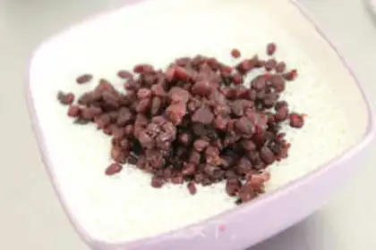Make Red bean milk Simillo step 4