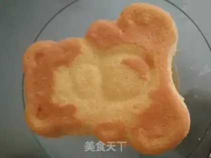 Make Baby bear cake step 2