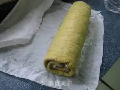 Make A tea and bean roll step 23