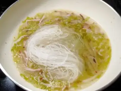 Make Salted ham soup step 5