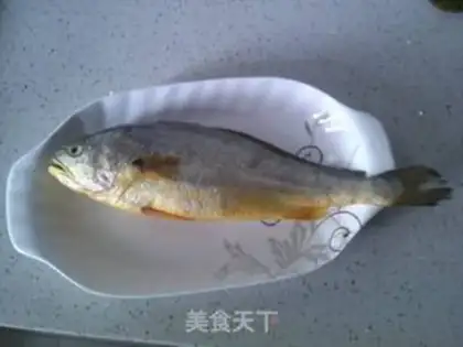 Make Red-burned yellow fish step 0