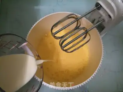 Make A chocolate marfin step 5