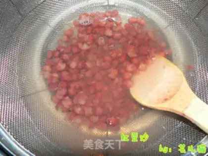 Make Red bean sand step 1